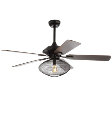 Clift 52" Mid-century LED Ceiling Fan With Remote - JONATHAN Y